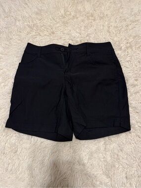 Prana Black Women's Stretch Bermuda Shorts